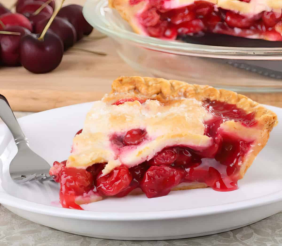 Homemade Cherry Pie from Scratch #MissHomemade