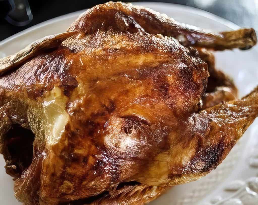 How To Deep Fry Whole Chicken | MissHomemade.com