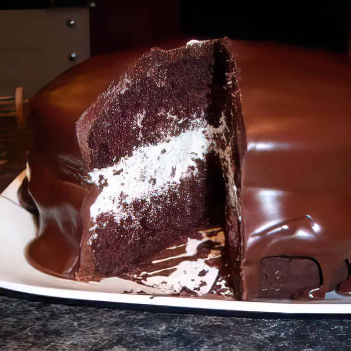 Homemade Ho Ho Cake from Scratch - so good, like heaven on a fork. #misshomemade