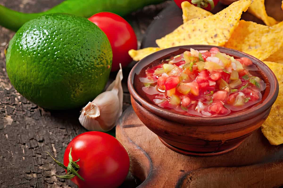 Fresh Salsa is the best. #MissHomemade